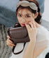 【安田美沙子さん着用 / 2TYPE肩紐 / ショルダー & 斜め掛け】フラップミニバッグ